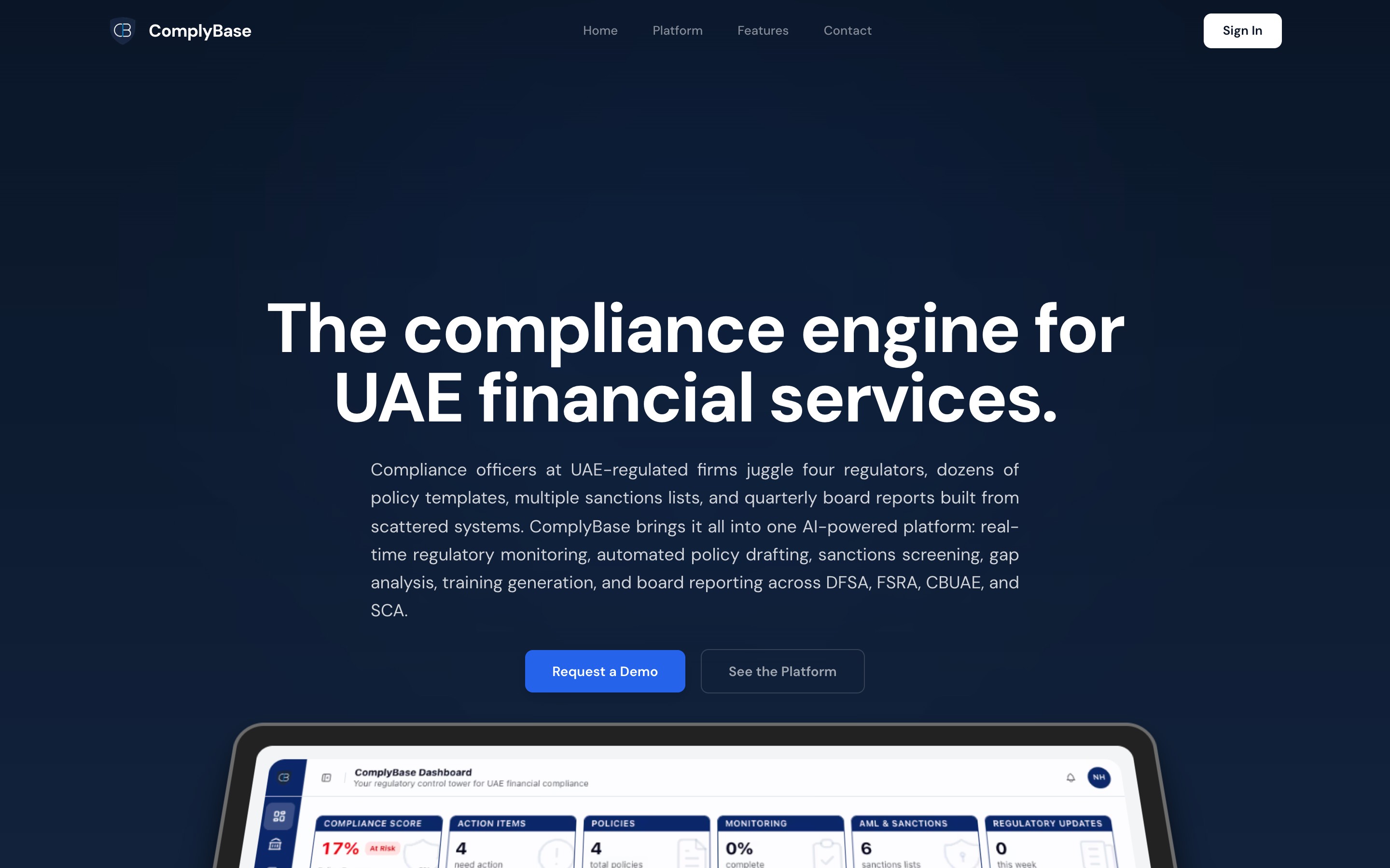 Compliance engine